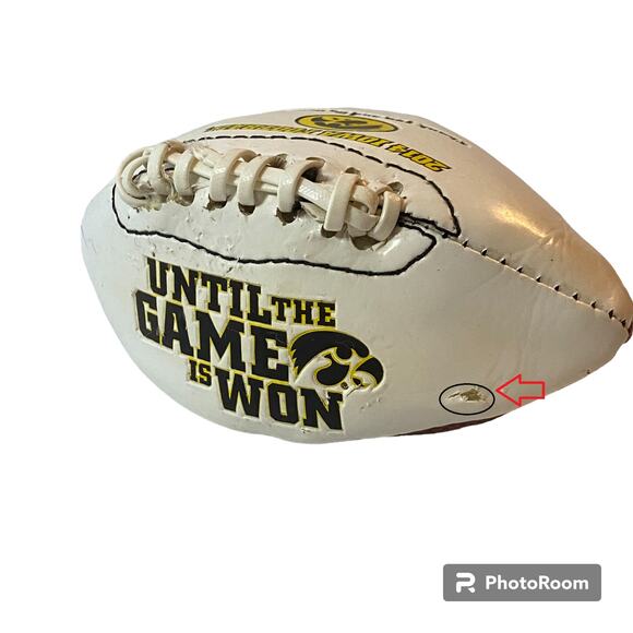 Iowa Hawkeyes Football 4 x 7 Until the Game is Won 2014 Promo College - Picture 5 of 7